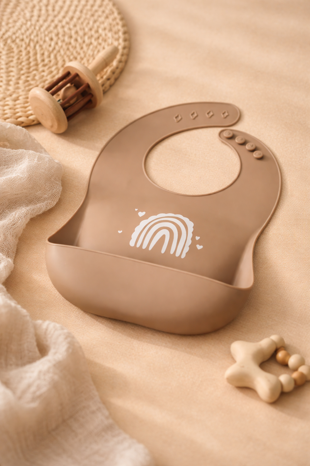 L’Arc-en-Ciel | Silicone Bib Set